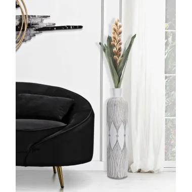 Wazon z żywicy Ateny 15x60 cm